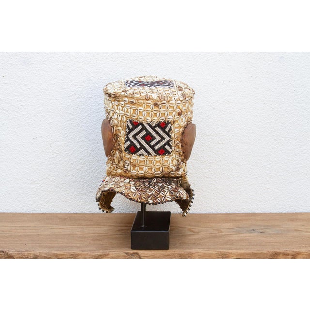 Large Kuba Bwoom Helmet Mask For Sale In Los Angeles - Image 6 of 12