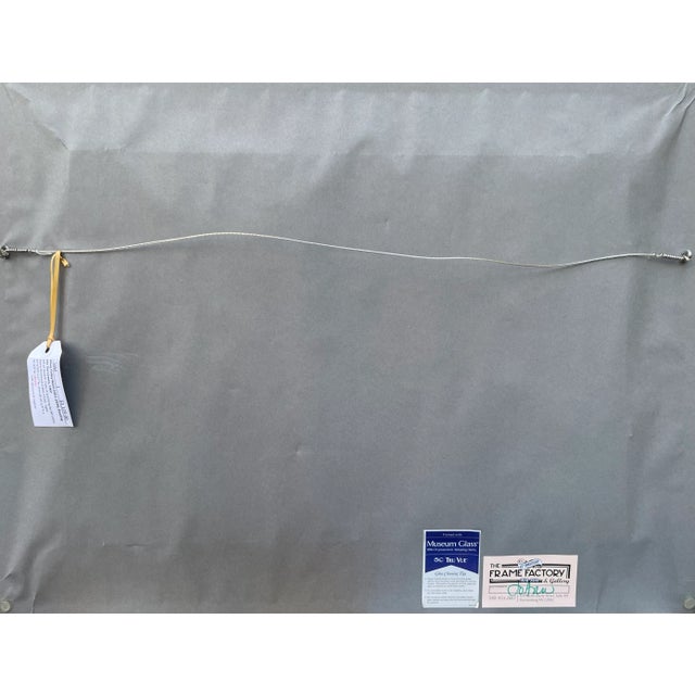 Early 1900s "Mary Tolley Noell, Reading the Tea Leaves" Oil Painting For Sale - Image 4 of 7