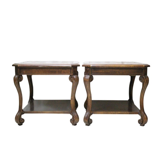 Italian Style End Tables A Pair Chairish