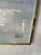 Lee Reynolds Large Signed Lee Reynolds Coastal Harbor Painting Original Brass Gallery Frame For Sale - Image 4 of 8