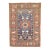 Antique Zabihi Collection Persian Heriz Scatter Rug - 3'4" x 4'6" For Sale
