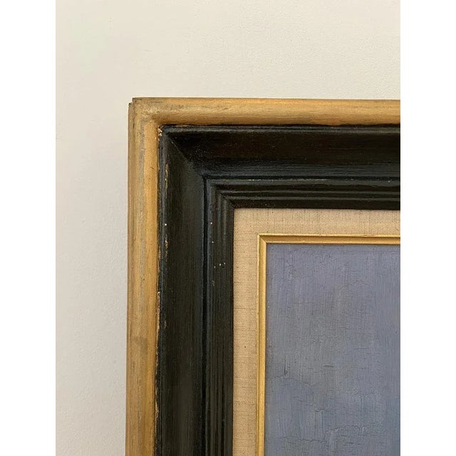 Raffaele De Grada, Paysage d'hiver, Oil on Canvas, Framed For Sale - Image 7 of 10