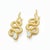 Massive snake earrings. Massive Snake earrings with opals in opened mouth. Snake silver earrings. Long snake earring. Big...