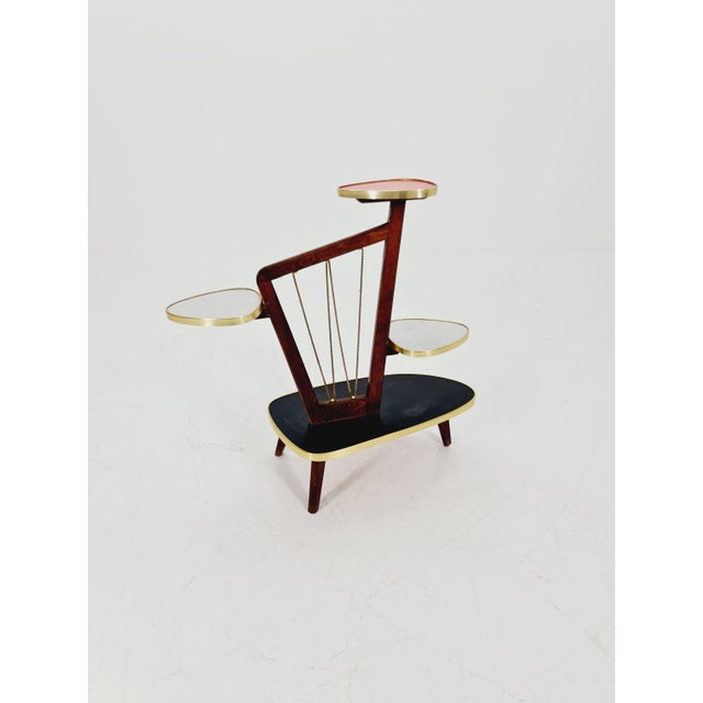Mid-Century German Minimalist Plant Stand, 1960s For Sale - Image 11 of 11
