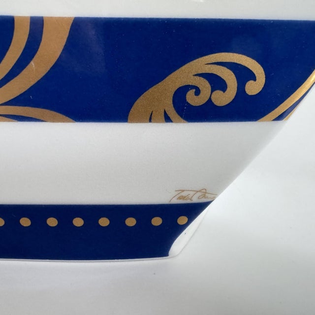 Vintage German Vase by Tadao Amano for Rosenthal Studio Line, 1995 For Sale - Image 6 of 8