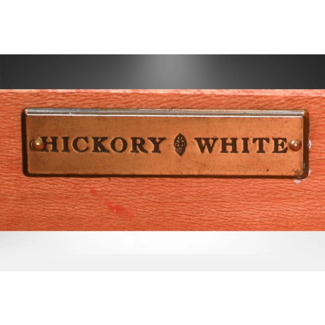 1980s Pair of Biedermeier Style Nightstands Hickory White For Sale - Image 11 of 11