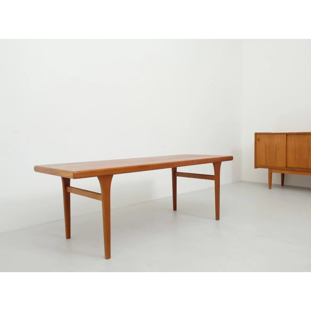 Mid-Century Teak Coffee Table For Sale - Image 9 of 17
