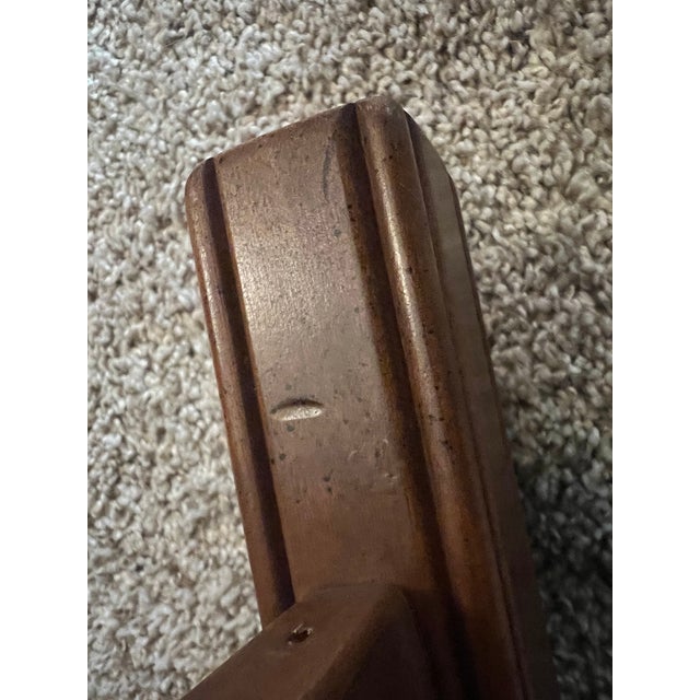 1980s Custom Chippendale Camelback Mahogany Sofa For Sale - Image 14 of 15