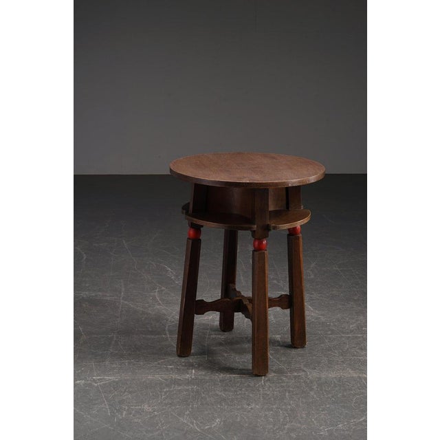Art Deco Side Table, 1940s For Sale - Image 12 of 13