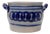 19th Century German Stoneware Eight Liter Crock, 1890s For Sale