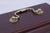 Brown Virginia Metalcrafters Mahogany Rectangular Tea Caddy Jewelry Box For Sale - Image 8 of 14