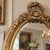Gold 1970 Artisan Louis XVI Gold Beech Oval Wall Mirror For Sale - Image 8 of 10