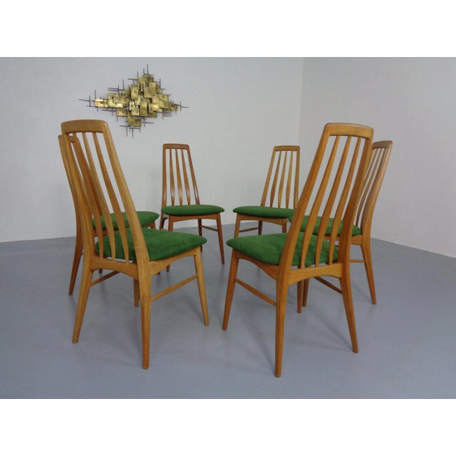 Eva Dining Chairs in Teak by Niels Koeefoed for Hornslet Møbelfabrik, Denmark, 1960s, Set of 6 For Sale - Image 15 of 15