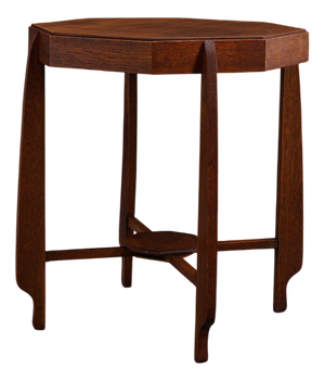 Amsterdamse School Side Table, 1930s