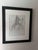 Realism Dusk (sketch) by Peter Mohrbacher | Graphite on paper of a skeletal figure in a hooded cloak For Sale - Image 3 of 5
