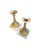 Farmhouse Mid Century Brass and Marble Torchiere Candleholders - A Pair For Sale - Image 3 of 8