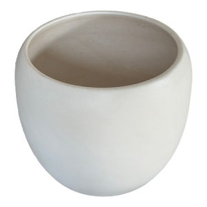 Matte White Gainey Planter La Verne California J-12 Architectural Pottery