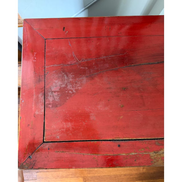 Antique Chinese Lacquered Cabinet, 19th Century Qing Dynasty For Sale - Image 12 of 12