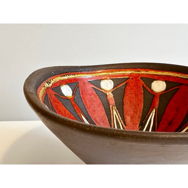 1980s Studio Ceramic Bowl by Heidi Kippenberg, Germany, 1980s For Sale - Image 5 of 16