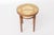 Mid-Century Modern Beech Bentwood Stool with Vienna Cane Seat, 1950s For Sale - Image 3 of 9