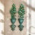 Green Lemon Topiary Tree Bas Relief Wall Hanging Art Decor Homco -a Pair For Sale - Image 8 of 11