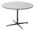 Round Table in Wood, Glass and Metal, 1970s For Sale