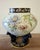 Large 20th Century Polychrome Earthenware Cachepot with Floral Decoration Resting on Three Panthers, 1920s For Sale - Image 6 of 7