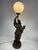 Art Nouveau Woman with Amphora Table Lamp, 1920s For Sale - Image 16 of 18
