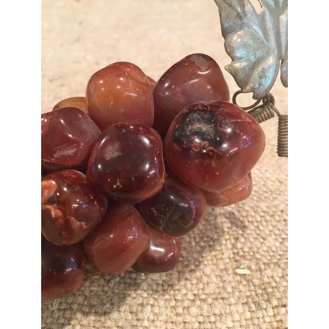 Mid 20th Century Red Agate Grape Cluster For Sale - Image 4 of 8