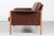Cognac-Colored Leather 2-Seater Sofa in the Style of Finn Juhl, Denmark, 1960s For Sale - Image 6 of 15