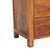 Wood Chestnut Mango Wood 5-Drawer Tall Chest For Sale - Image 7 of 8