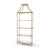 This is a Chelsea House Inc gilt shelf. The piece is made of iron and features an antique gold leaf finish. It's a part of...