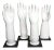 Porcelain Hand Glove Molds, Set of 4 For Sale