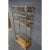 Wood Regency Style Faux Bamboo Maple Etagere For Sale - Image 7 of 7