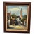 This Vintage Framed Oil Painting Is Signed "Mary Botto" and Depicts a Charming European Village Street Scene With Old-World Stone Buildings. For Sale