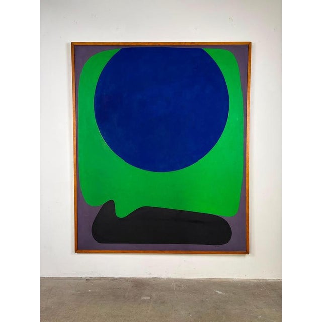 Marshall Baer, New York City, 1972, Acrylic on Canvas For Sale - Image 3 of 10