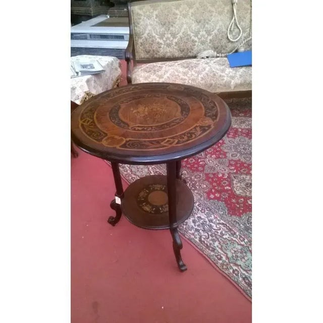 Sorrentino Inlaid Coffee Table, 1800s For Sale - Image 12 of 13