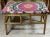 Vintage Bamboo Suzani Coffee Table For Sale In Miami - Image 6 of 12