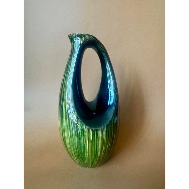Ceramic Vintage Ceramic Vase from Saint Clément, 1960 For Sale - Image 7 of 7