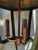 Mid 20th Century Mid 20th Century French Large Scale Hexagon Copper / Cast Iron & Brass Three Light Lanterns - Pair For Sale - Image 5 of 11