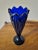 1970s 1970s Duncan & Miller Mardi Gras Vase, Pressed Glass For Sale - Image 5 of 13