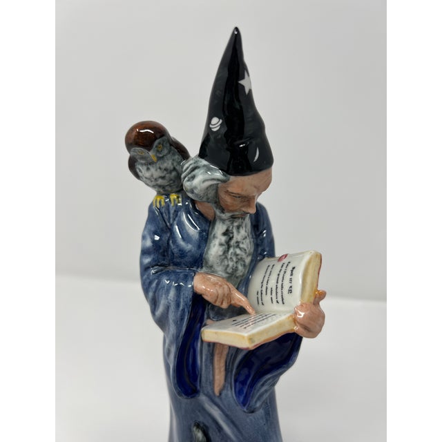 Royal Doulton “The Wizard” Figurine by Michael Cawdell, England, 1980 For Sale In Seattle - Image 6 of 7