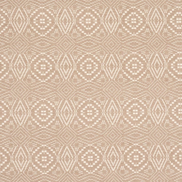 Schumacher Verana Performance Fabric In Beige For Sale