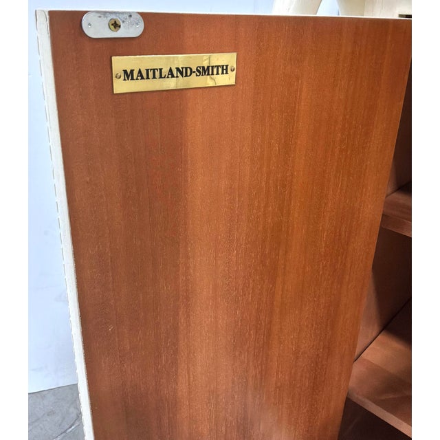 Cream Maitland-Smith Traditional Cream Swan Katherine Credenza For Sale - Image 8 of 10
