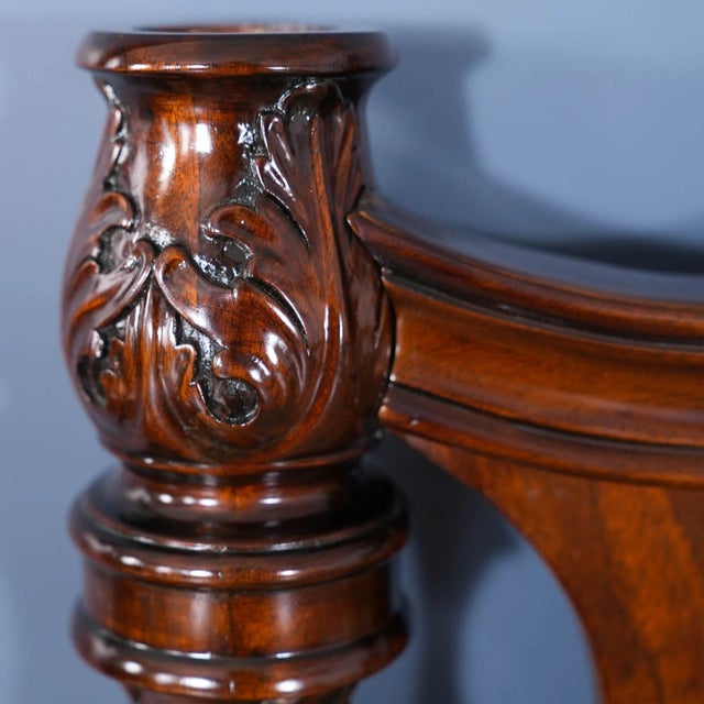 Niagara Furniture King Size Mahogany Four Poster Bedframe For Sale - Image 4 of 12