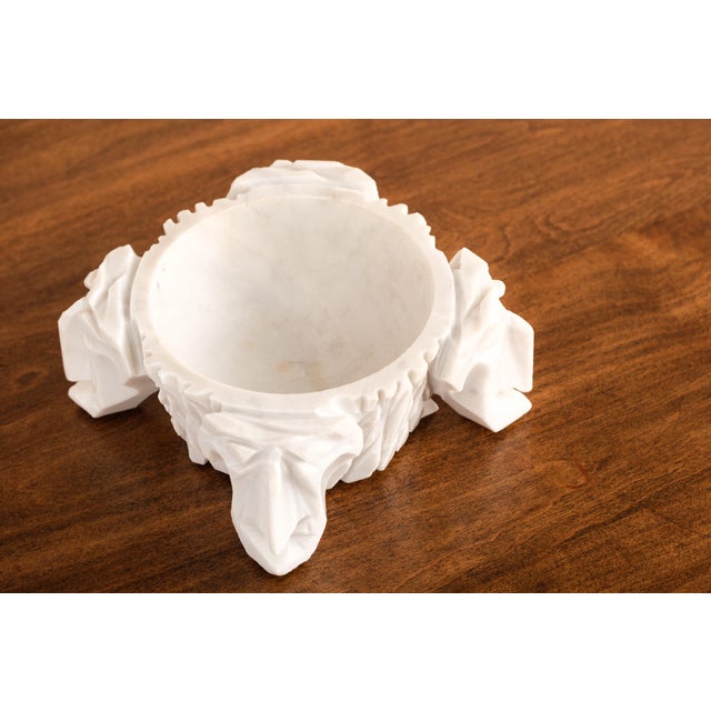 Vintage Art Deco Carrara Marble Valet Tray For Sale - Image 12 of 12