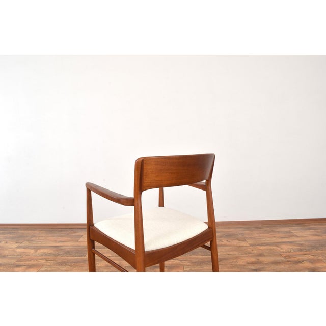 Danish Teak Dining Chairs by Henning Kjærnulf for Korup Stolefabrik, 1960s, Set of 2 For Sale - Image 10 of 17
