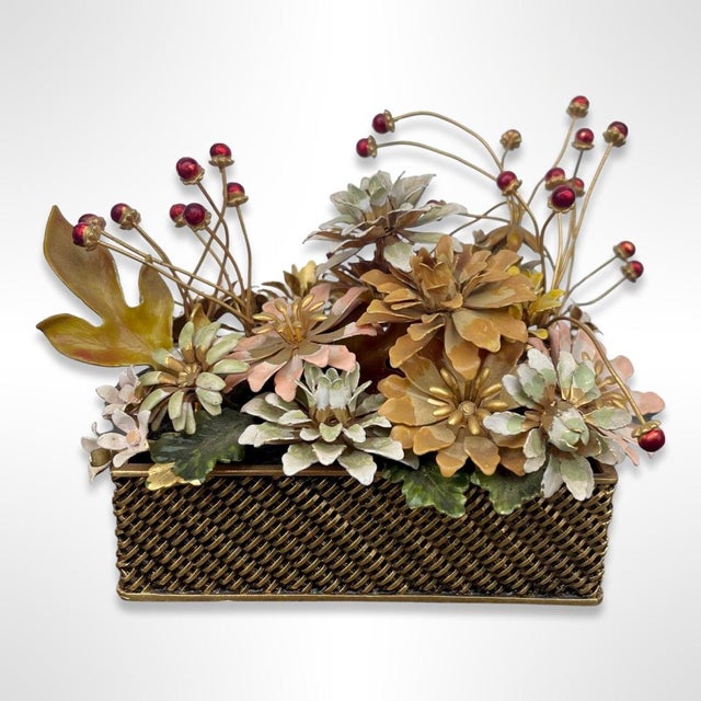 Vintage 1970s Gloria Vanderbilt Flowers of Season Bouquets, Set of 3