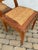 Pair of Antique Cherrywood Biedermeier Side Chairs For Sale - Image 10 of 12