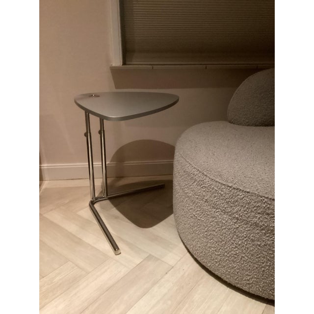 Metal K22L Tecta Side Table in Color Silver, 2000s For Sale - Image 7 of 8